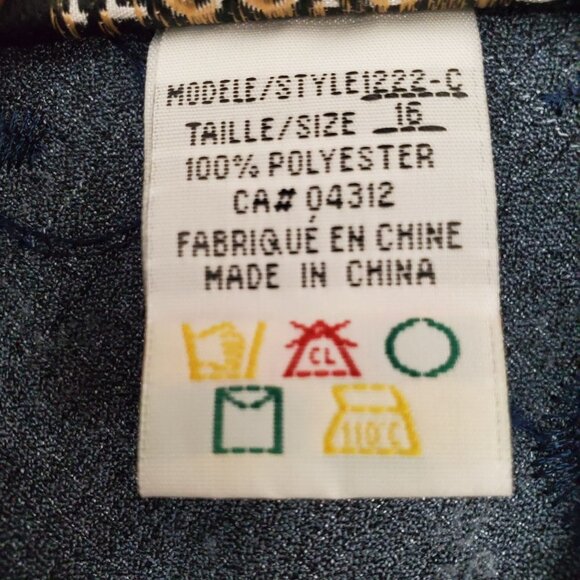 Vintage Jessica A-Line Skirt with Embroidery Floral Patterns  Embellishm… - Picture 8 of 8